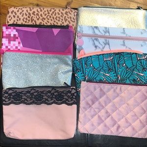 8 Ipsy makeup bags